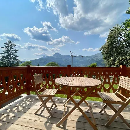 Renove 2-4 Pers, Terrasses, Vue Mont Charvin - Fr-1-505-187 Crest-Voland