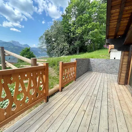 Renove 2-4 Pers, Terrasses, Vue Mont Charvin - Fr-1-505-187 Chalet Crest-Voland